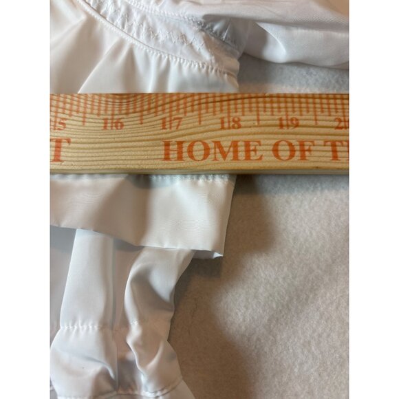 Athleta Womens White Hooded Rain Jacket XXS - Picture 4 of 11